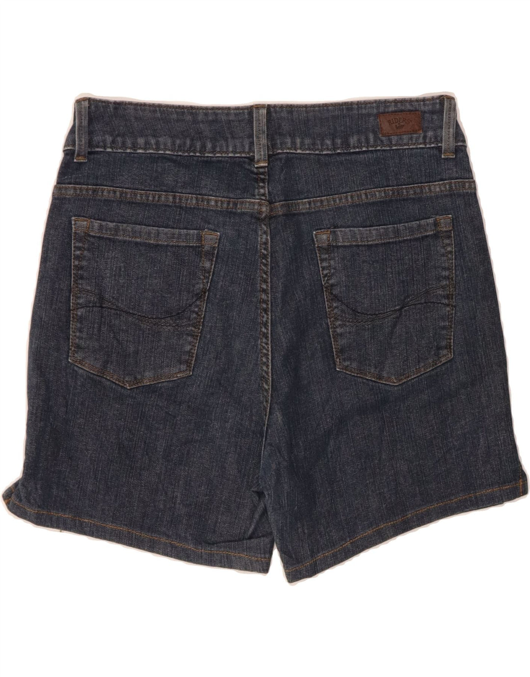 LEE Womens Riders Denim Shorts W32 Large Navy Blue Cotton Vintage Lee and Second-Hand Lee from Messina Hembry 