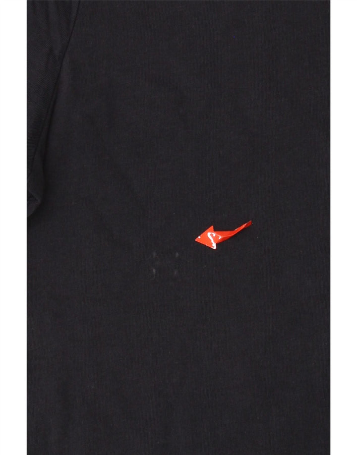 T-shirt damski TOMMY HILFIGER Top UK 2 2XS Granatowy, bawełniany