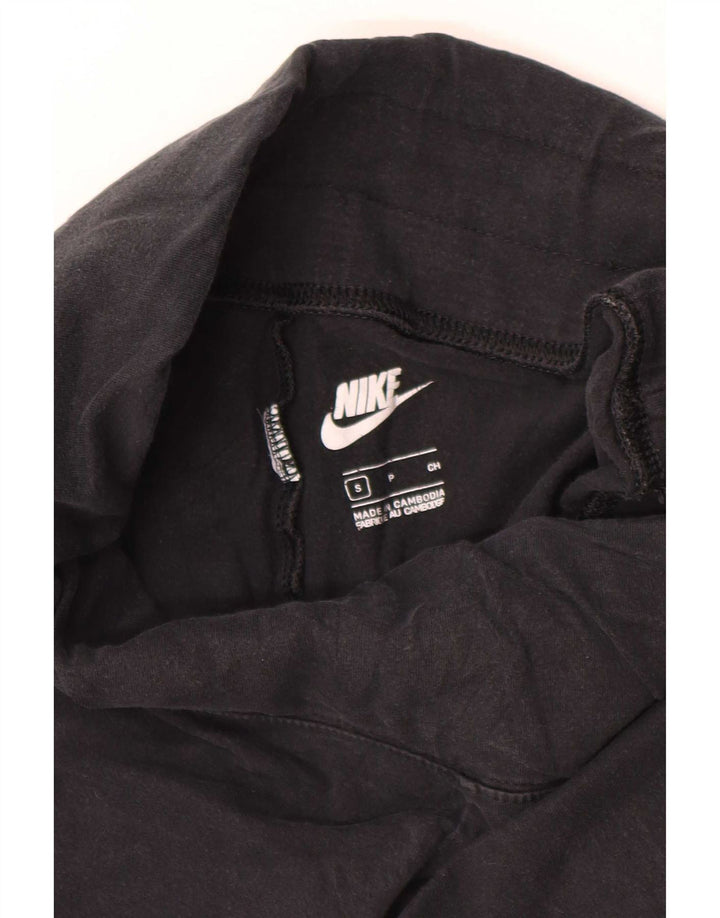 Damskie legginsy Nike Graphic Crop UK 8, małe czarne