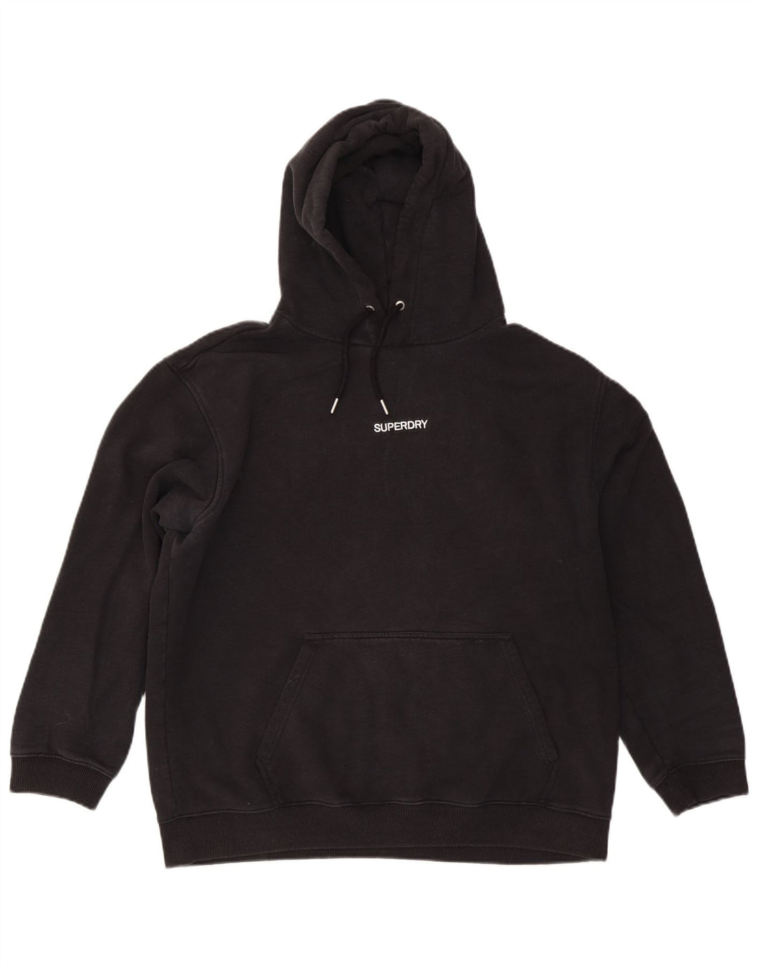 Męski sweter z kapturem Superdry XL, czarny, bawełniany