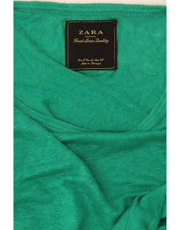 Męska koszulka T-shirt Zara, mała, zielona