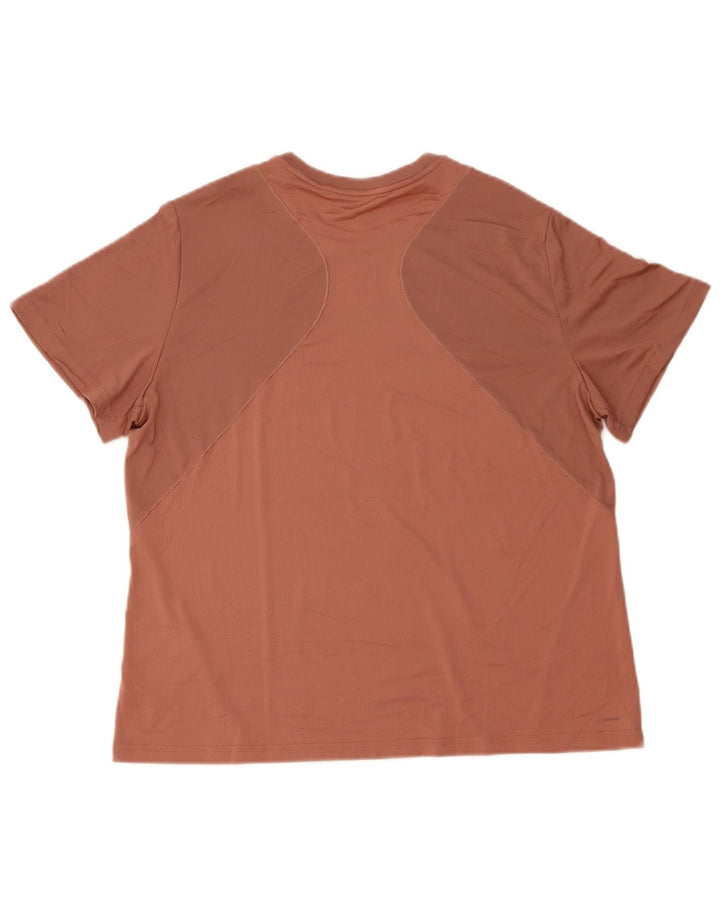 Damska koszulka Adidas Top UK 20/22 XL Brązowy poliester