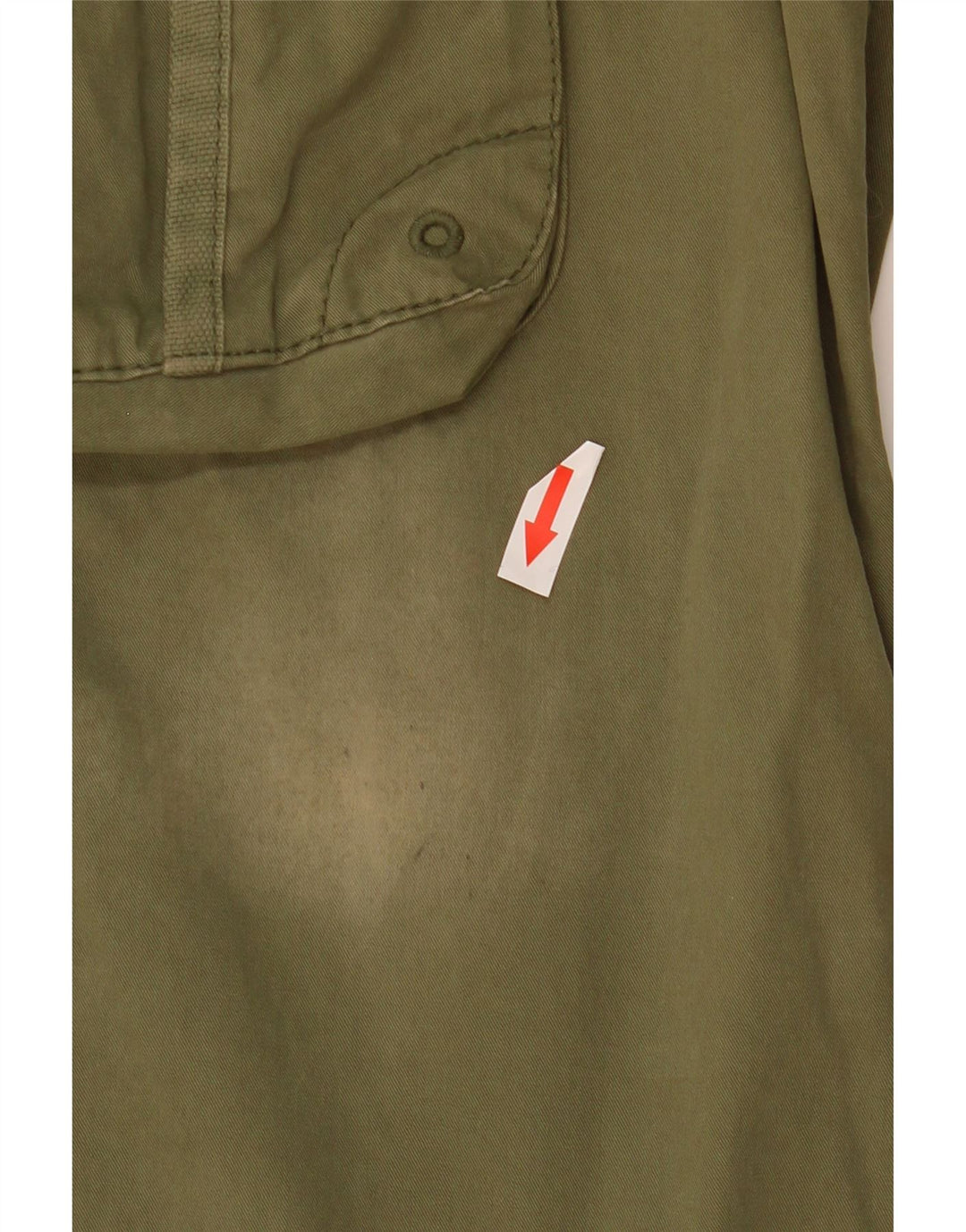 Męskie proste spodnie cargo Superdry, średnie W34 L35, bawełna khaki