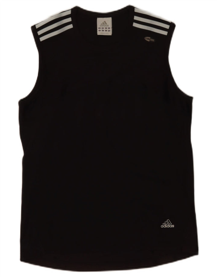 Adidas Męska Kamizelka Climacool Top Mała Czarna Poliester