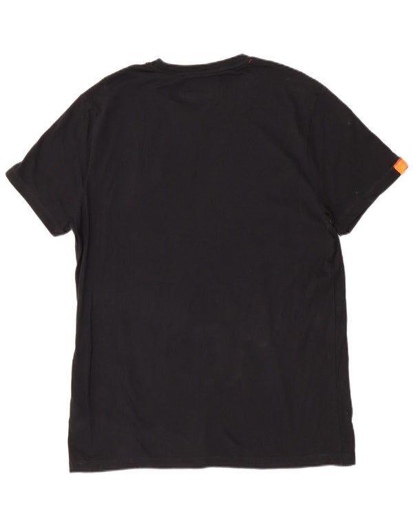 T-shirt damski Superdry Top UK 18 XL, czarny, bawełniany