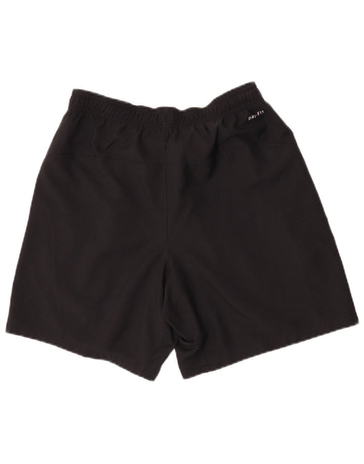 Męskie spodenki sportowe Nike Dri Fit, małe, czarne, poliestrowe