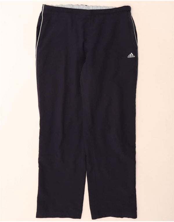 Damskie spodnie dresowe Adidas UK 18 XL, granatowe, bawełniane
