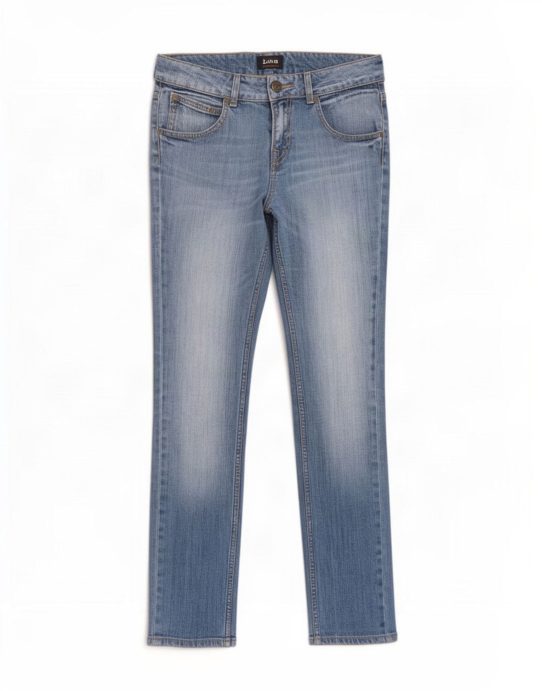 Damskie jeansy Lee Amy Slim W30 L29 Niebieskie bawełniane