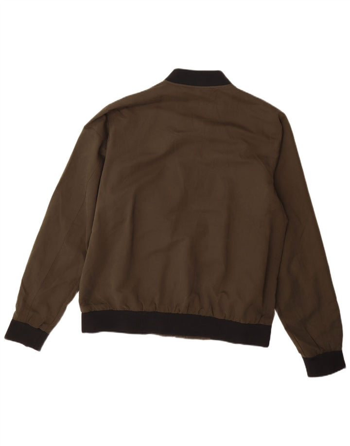 Męska kurtka bomber Marks & Spencer, duża, z poliestru w kolorze khaki