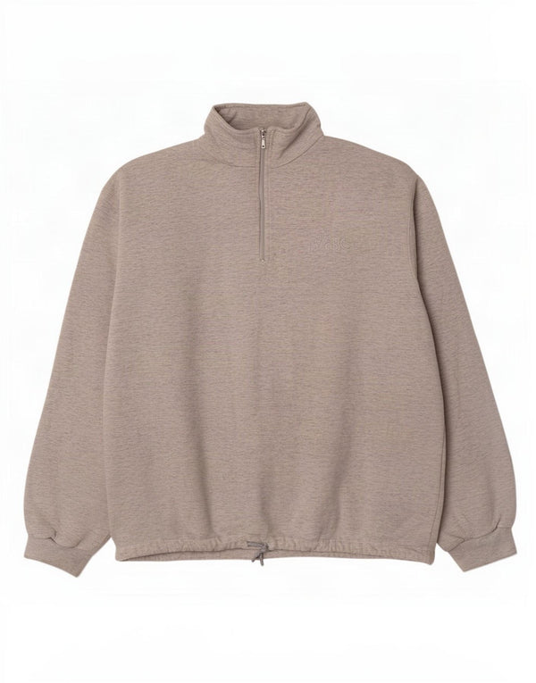 Damska bluza z zamkiem błyskawicznym Asics UK 20 2XL Szara nakrapiana