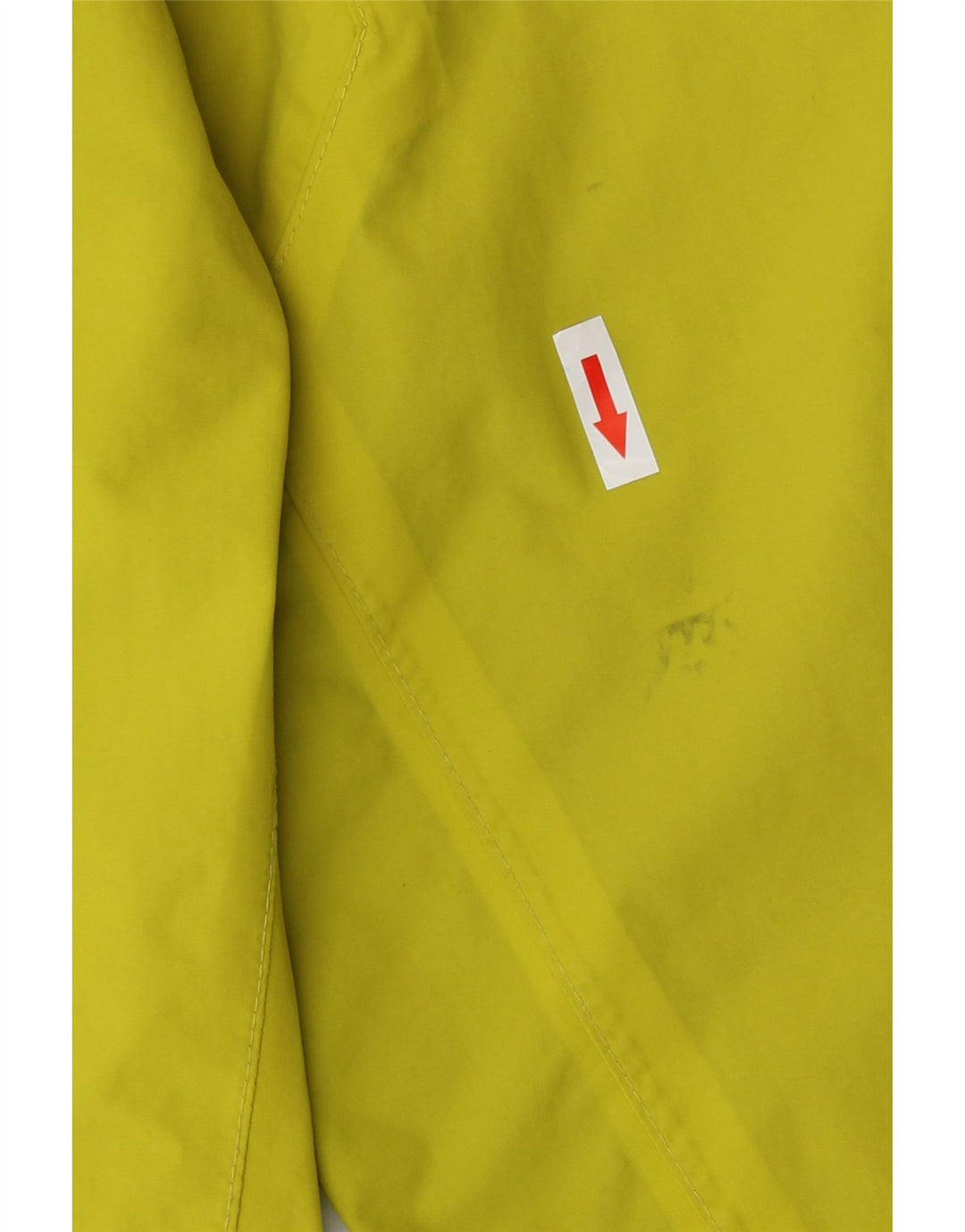 Męska kurtka przeciwdeszczowa z kapturem Jack Wolfskin UK 38, średni żółty