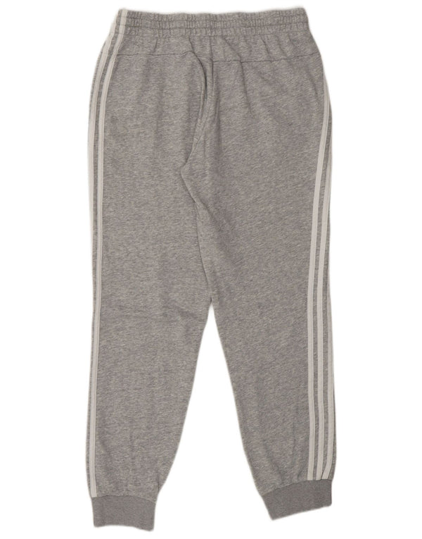 Damskie spodnie dresowe Adidas Joggers UK 16/18 Duże, szare, bawełniane