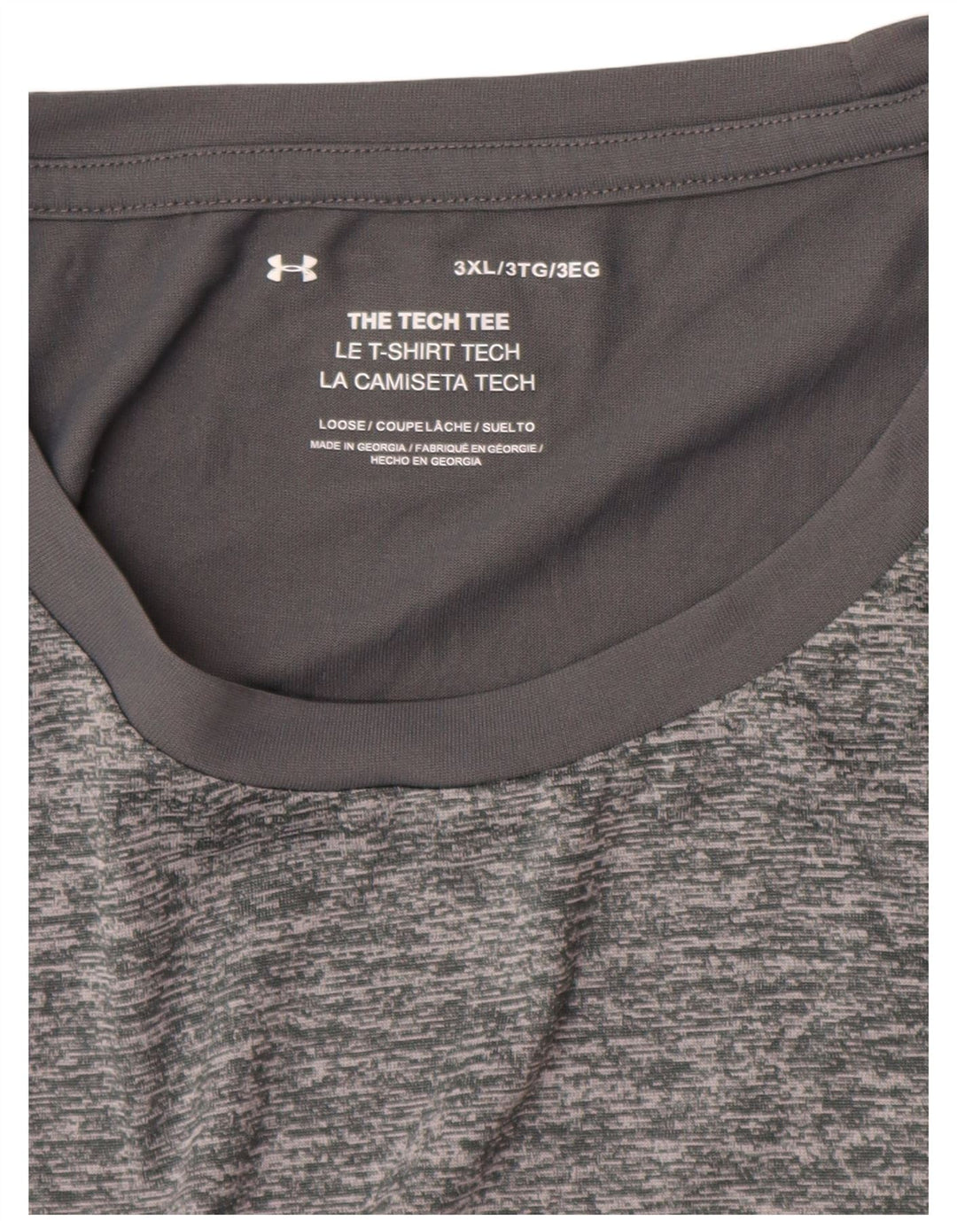 Koszulka męska Under Armour 3XL, szara, nakrapiana