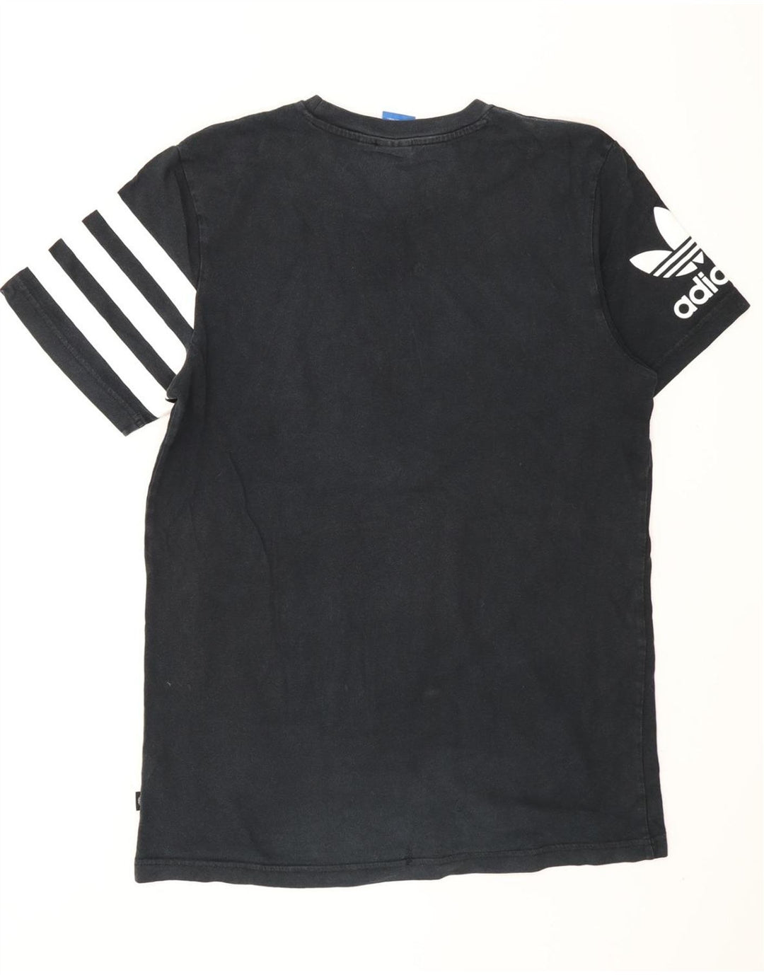Męski T-shirt z grafiką ADIDAS, duży, granatowy