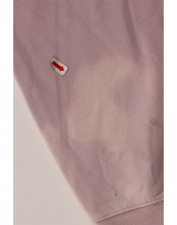 Damski sweter oversize NIKE UK 14, średni fiolet, bawełna
