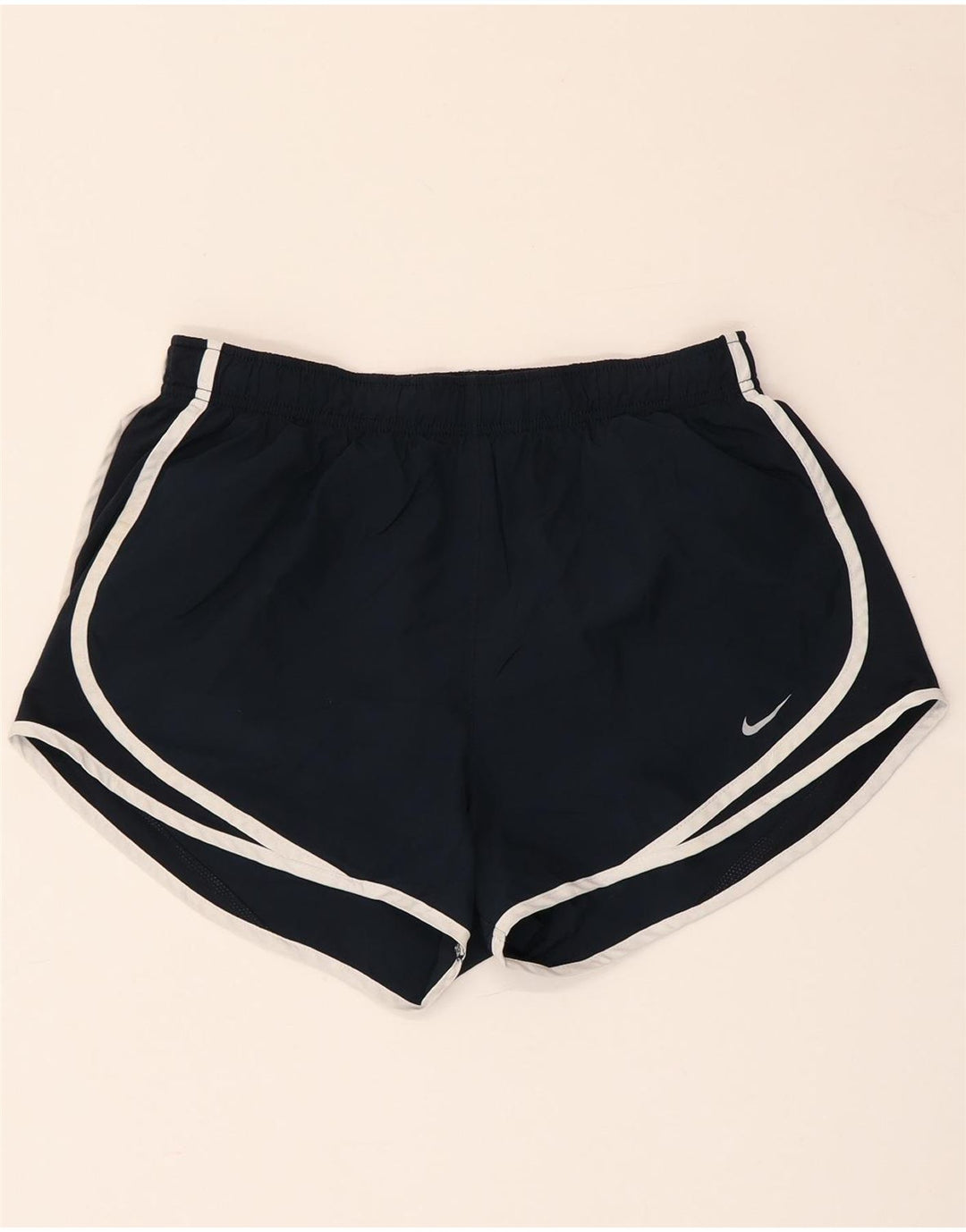 Damskie spodenki sportowe NIKE Dri Fit UK 14, średni granatowy poliester