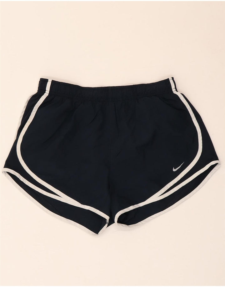 Damskie spodenki sportowe NIKE Dri Fit UK 14, średni granatowy poliester