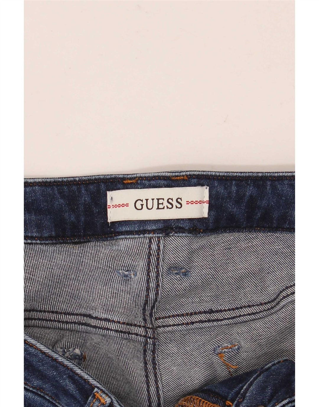 Guess Damskie Skinny Jeansy XL W36 L30 Niebieskie