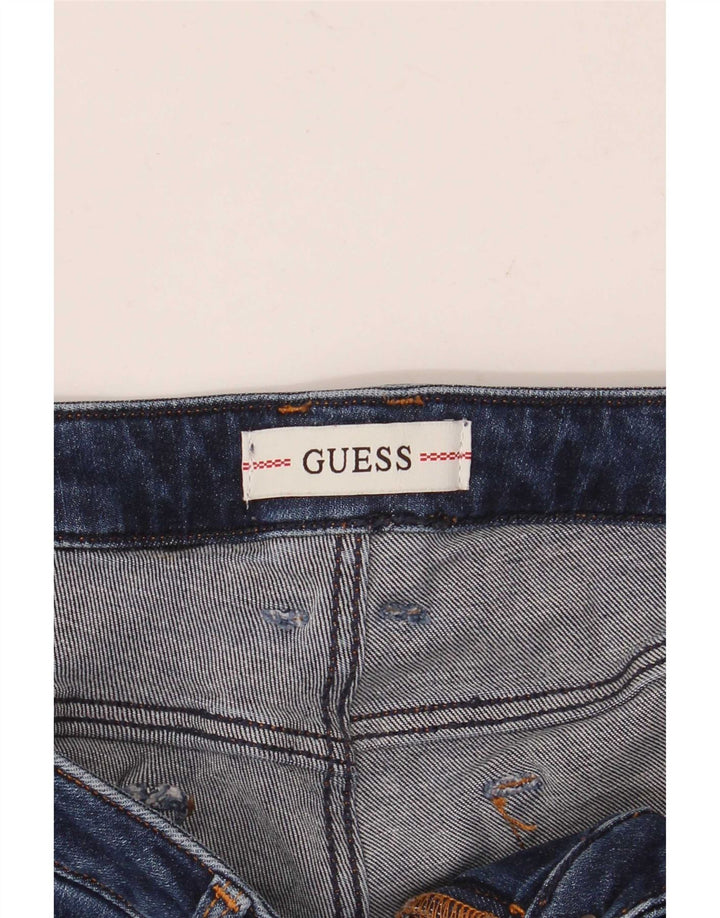 Guess Damskie Skinny Jeansy XL W36 L30 Niebieskie