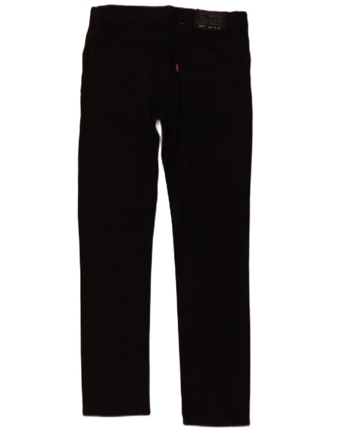 LEVI'S Dziewczęce 510 Obcisłe dżinsy 15-16 lat W28 L28 Czarna bawełna