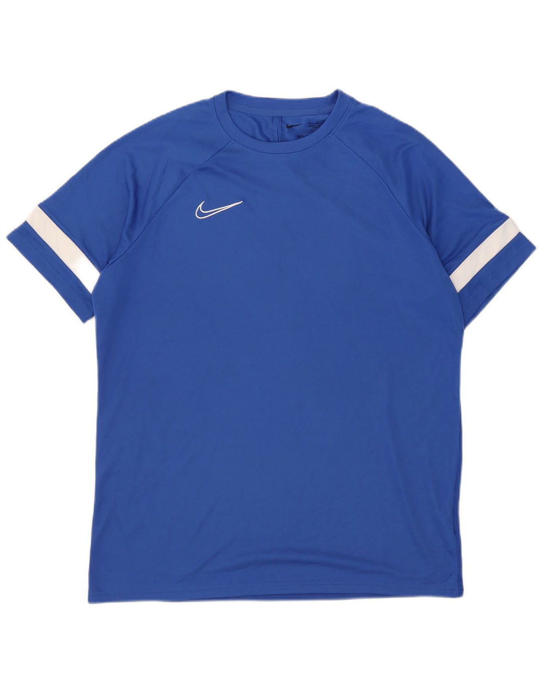 Męski T-shirt Nike Dri Fit Top XL Niebieski poliester z blokami kolorów