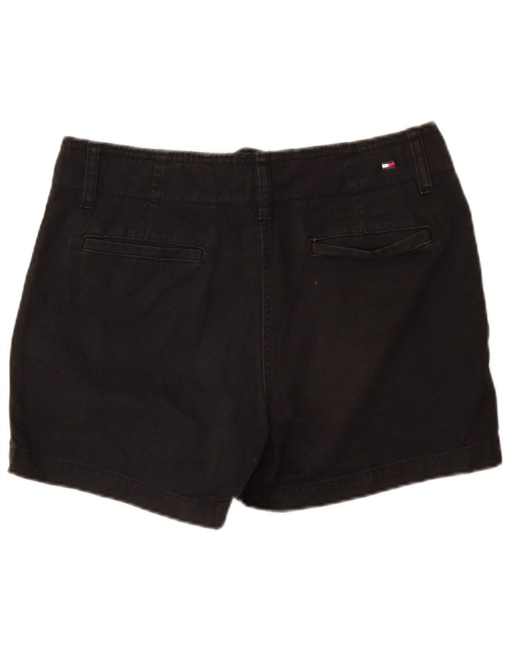 Damskie spodenki Chino Tommy Hilfiger US 8 Medium W30, czarna bawełna