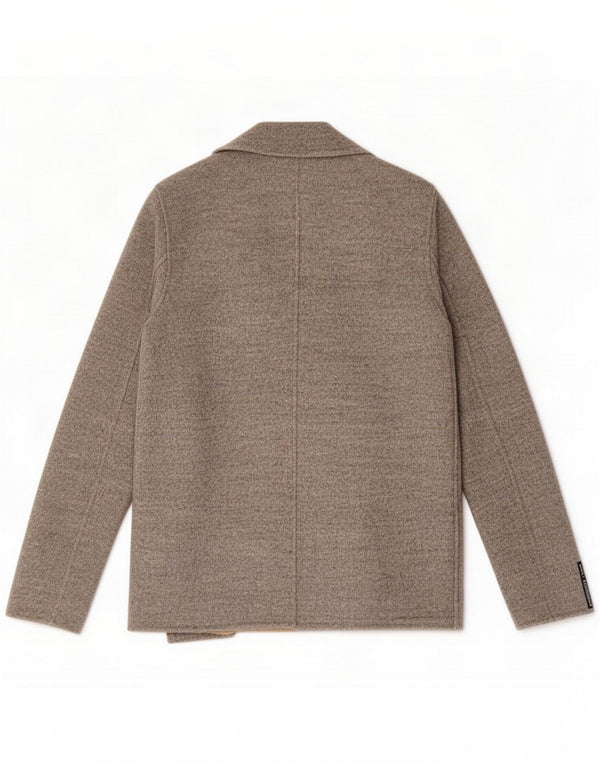 Marynarka damska Massimo Dutti UK 14 Medium Grey Wool