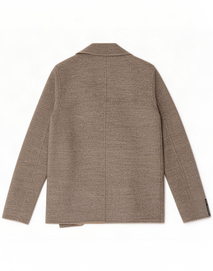 Marynarka damska Massimo Dutti UK 14 Medium Grey Wool