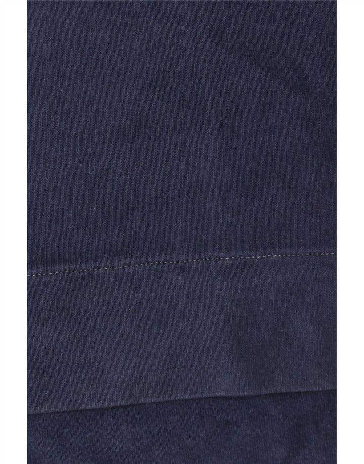 Damska bluza oversize Sisley z grafiką UK 14, średni granat