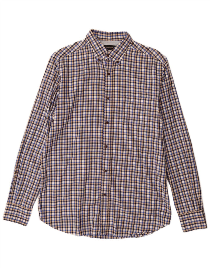 Koszula męska Massimo Dutti, średnia, wielokolorowa kratka