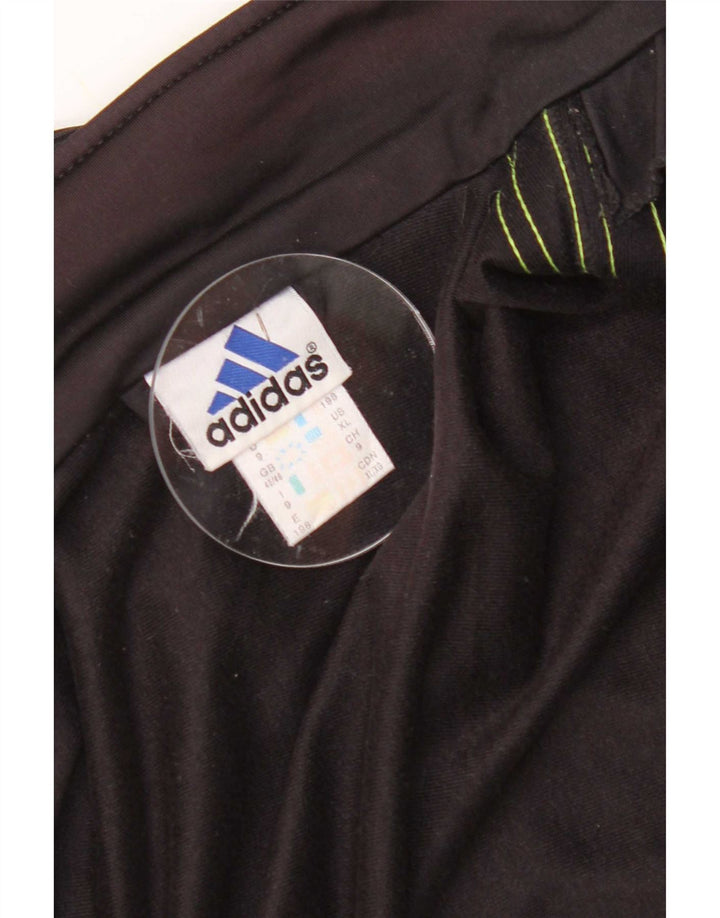 Adidas Męska bluza dresowa Top UK 46/48 XL Czarny poliester