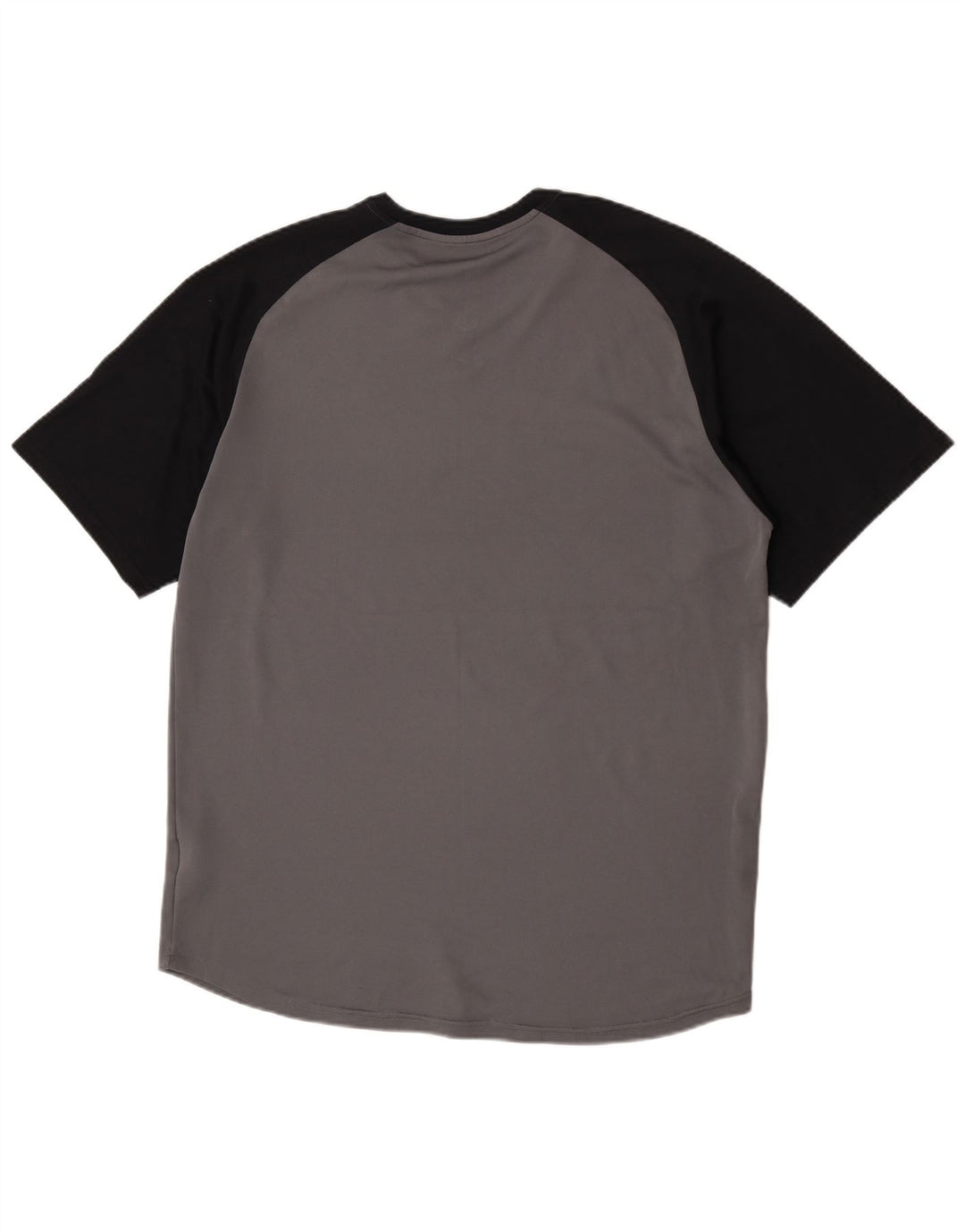 Męski T-shirt Nike Dri Fit Top XL Szary poliester z blokami kolorów