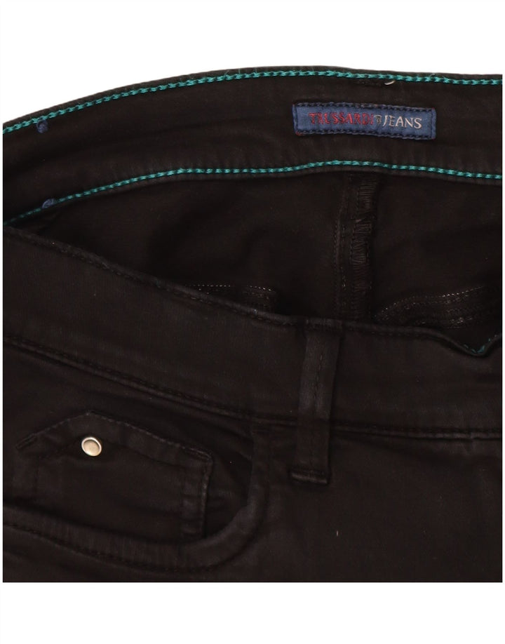 Damskie jeansy skinny TRUSSARDI IT 44 Medium W28 L29 Czarne
