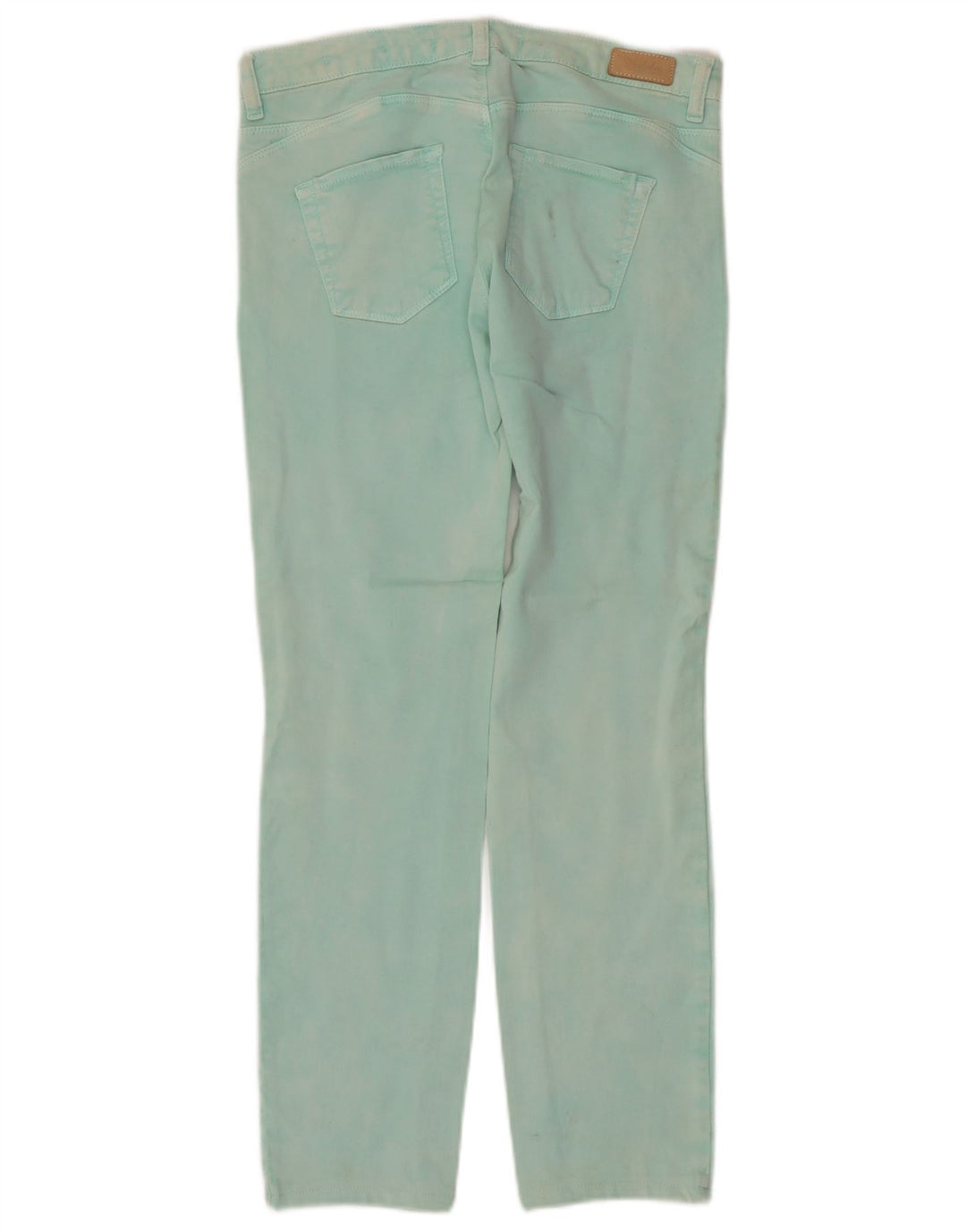 Damskie jeansy Zara Trafaluc Straight EU 40 Medium W30 L28 Turkusowe