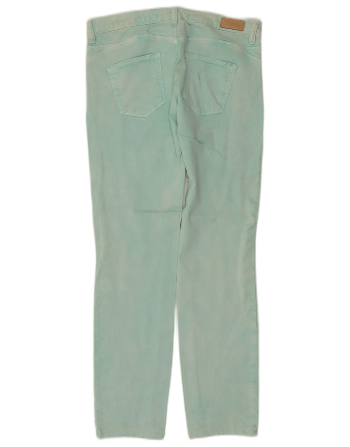 Damskie jeansy Zara Trafaluc Straight EU 40 Medium W30 L28 Turkusowe