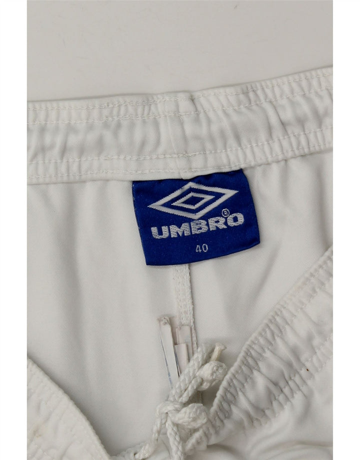 Męskie spodenki sportowe Umbro XL, biały poliester