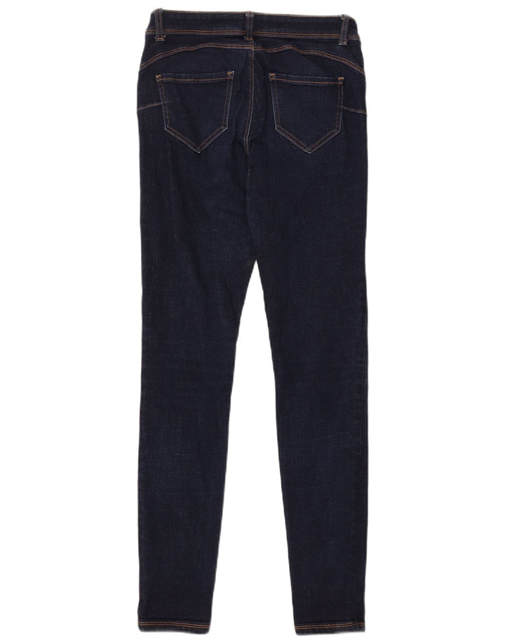 Damskie jeansy obcisłe BENETTON W28 L30 Granatowy poliester