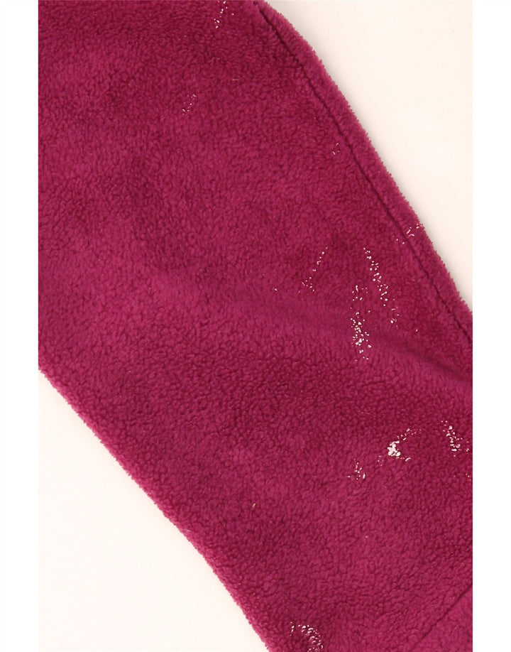 Damska kurtka polarowa COLUMBIA UK 14, duża, fioletowa, poliestrowa