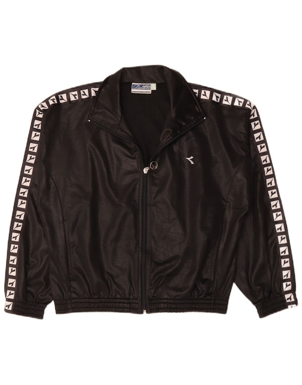 Damski dres DIADORA Oversize Graphic Full UK 10 Small Black