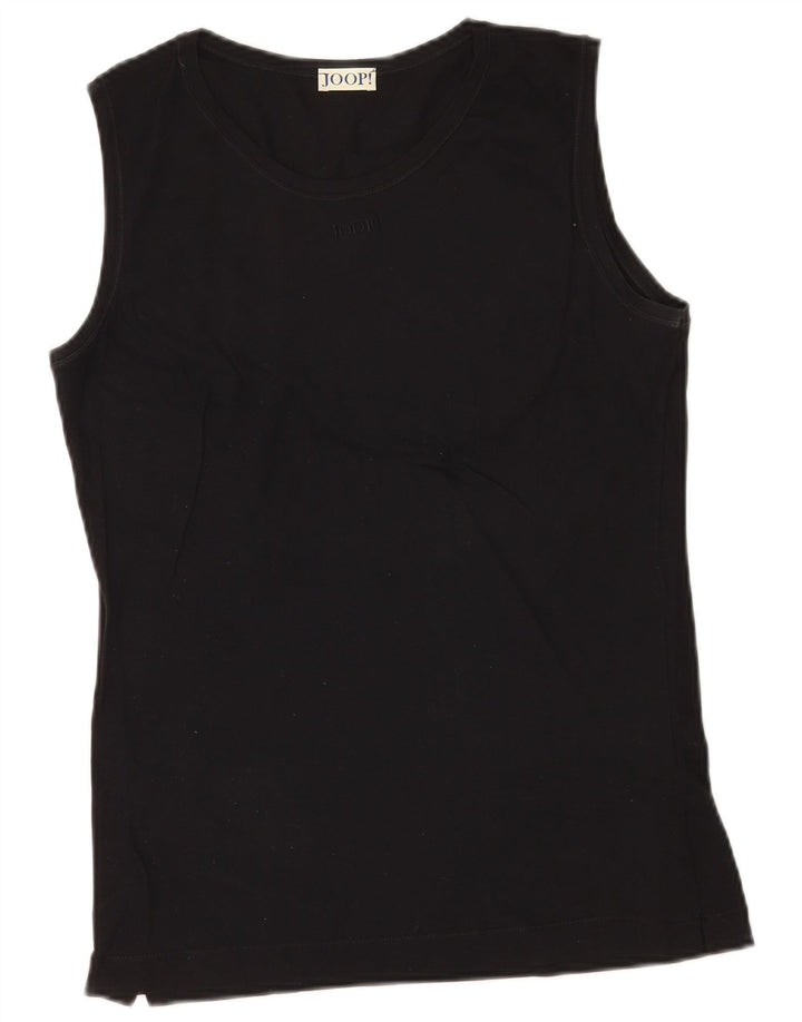 Męska kamizelka Joop, średnia czarna, bawełniana