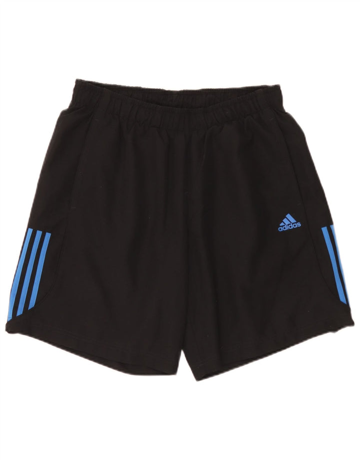 Męskie spodenki sportowe Adidas Climalite, duże, czarne, poliestrowe