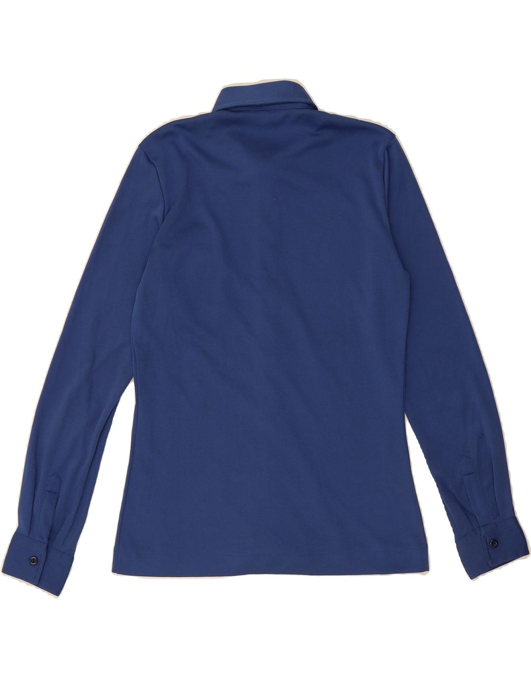 VINTAGE Womens Shirt IT 46 Large Navy Blue Vintage Vintage and Second-Hand Vintage from Messina Hembry 
