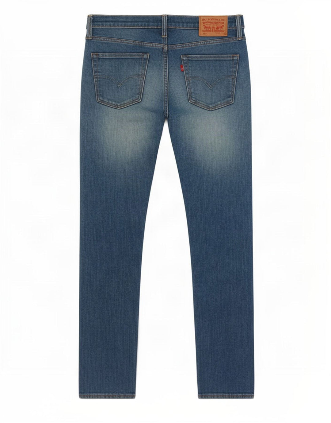 Męskie jeansy Levi's 511 Slim W34 L32 Niebieska bawełna