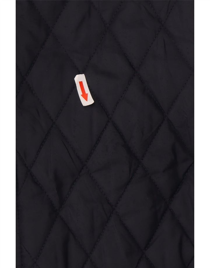 Męska pikowana kurtka Zara UK 42 XL, granatowa, poliestrowa