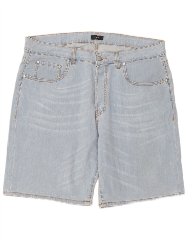 Męskie spodenki jeansowe Liu Jo W38 XL, niebieskie, bawełniane