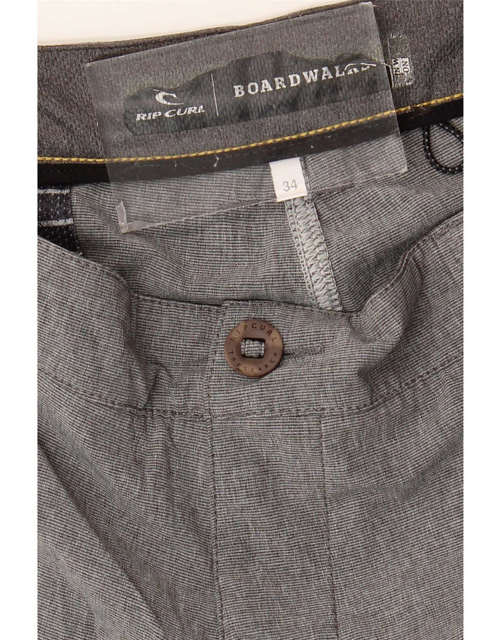 Męskie spodenki Chino Rip Curl W34, duże, szare nakrapiane