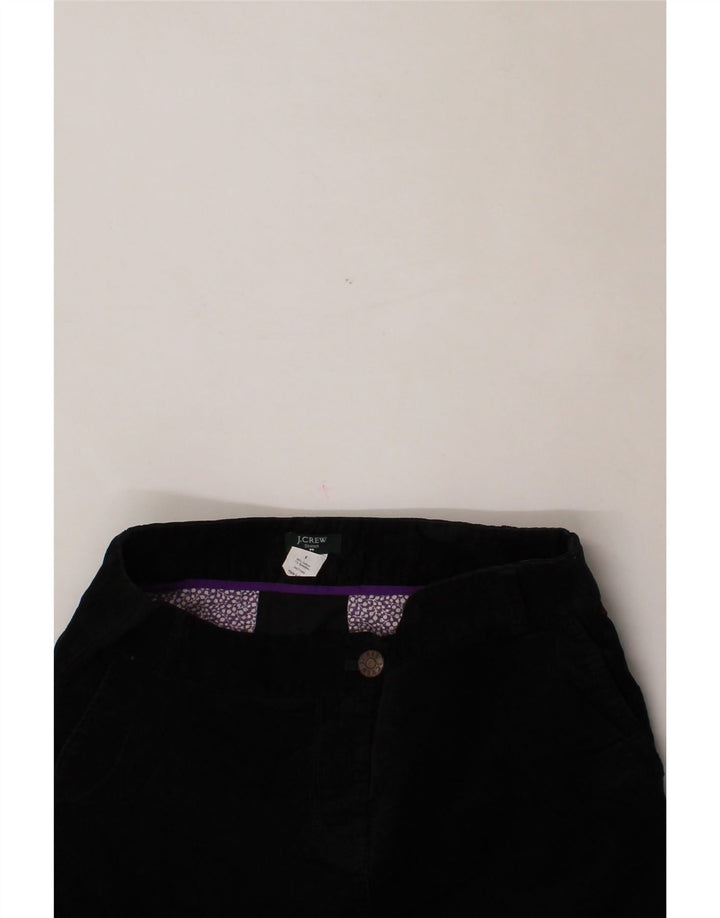 J. CREW Womens Corduroy Skirt US 6 Medium W32  Black Cotton Vintage J. Crew and Second-Hand J. Crew from Messina Hembry 