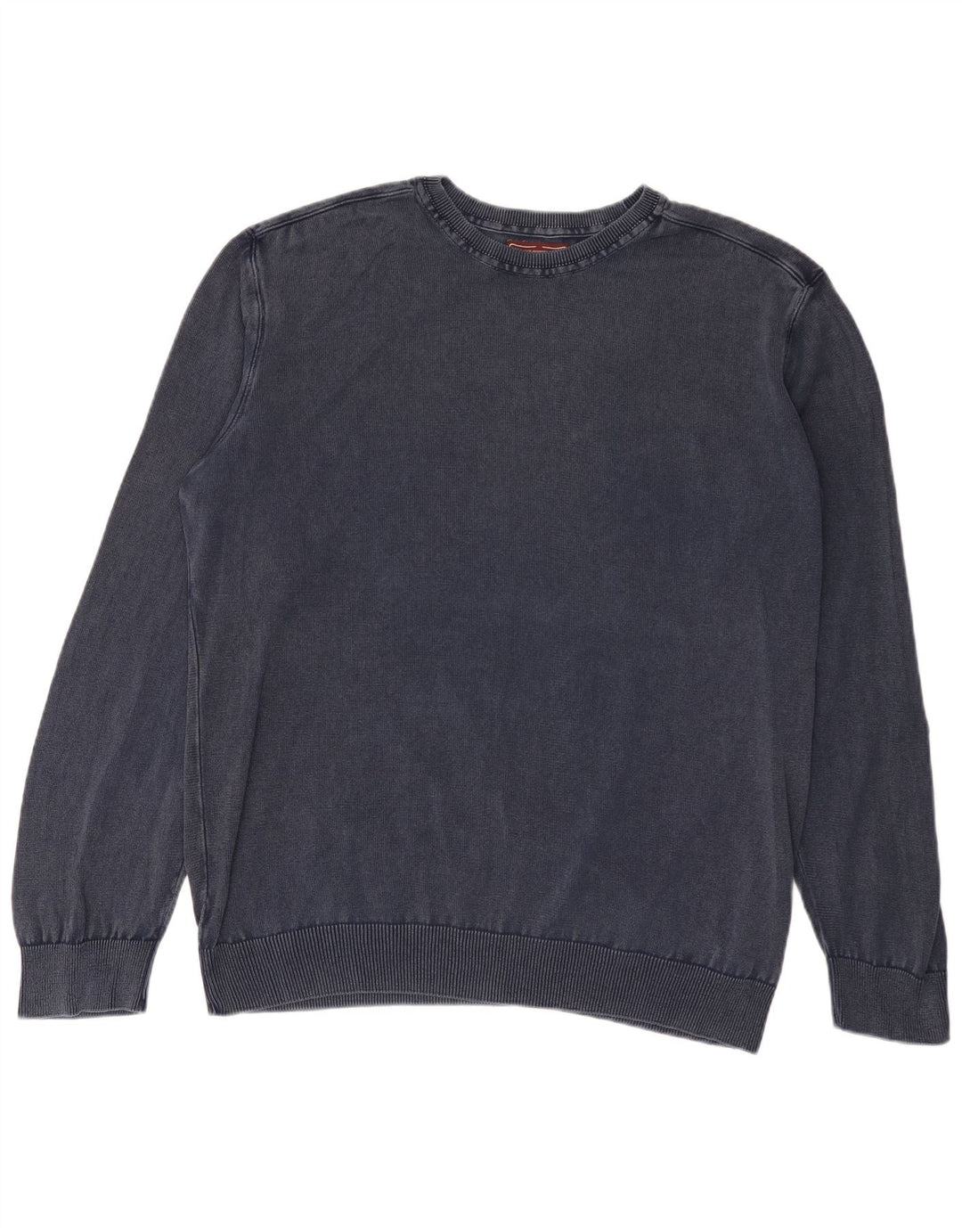 Męski sweter z okrągłym dekoltem Marlboro Classics 3XL granatowy