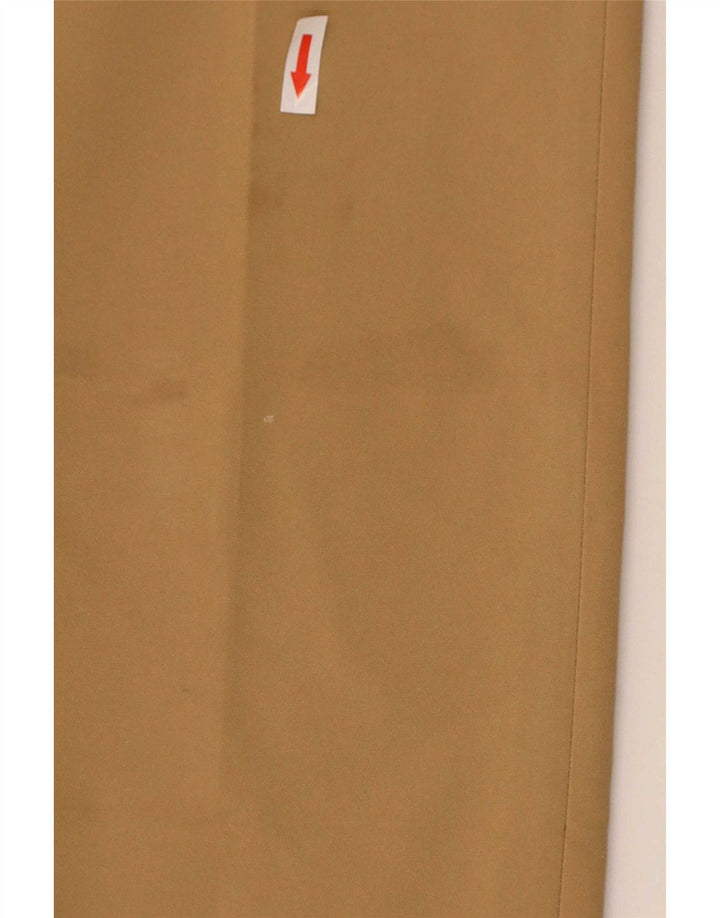 Damskie proste spodnie garniturowe Zara EU 40 Medium W30 L35 Beżowy poliester