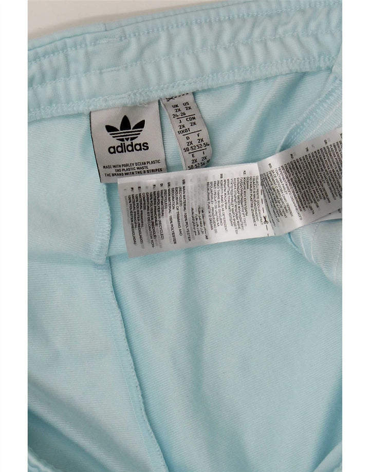 Damskie spodnie dresowe Adidas UK 24/26 2XL Niebieski poliester